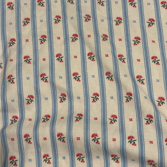 Hill House Floral Stripe Pajama Set - Picture 4 of 7